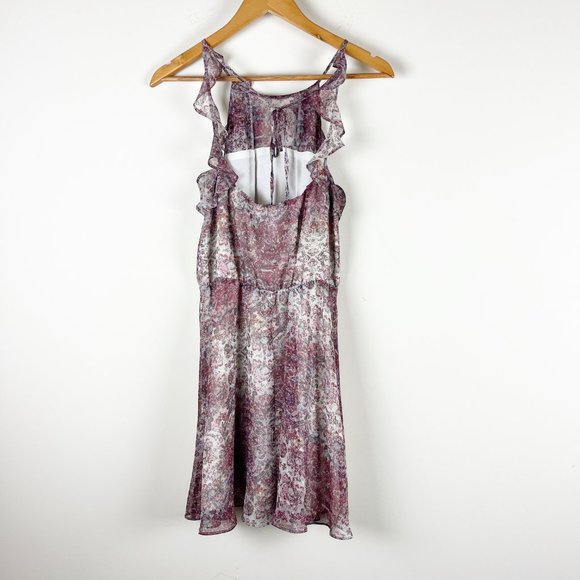 BCBGeneration Sleeveless Ruffle Dress S - Picture 2 of 4